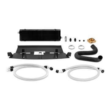 Picture of Mishimoto 2018+ Ford Mustang GT Thermostatic Oil Cooler Kit - Black