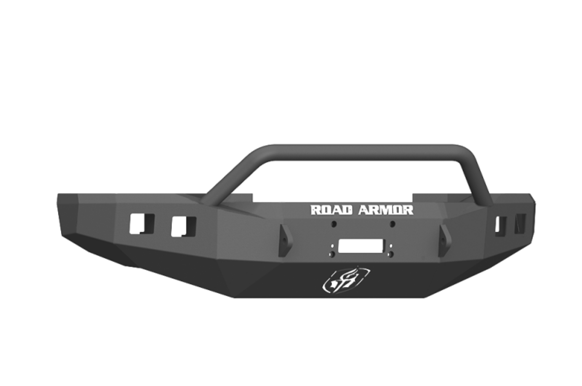 Picture of Road Armor 17-20 Ford F-250 Stealth Front Winch Bumper w-Pre-Runner Guard - Tex Blk