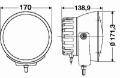 Picture of Hella Rallye 4000i Xenon Driving Beam Compact - 6-693in Dia 35-0 Watts 12V D1S