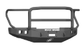 Picture of Road Armor 17-20 Ford F-250 Stealth Front Winch Bumper w-Lonestar Guard - Tex Blk