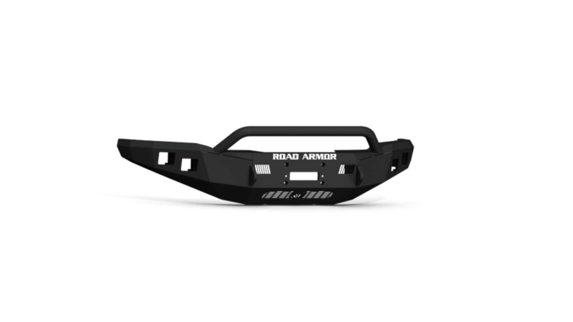 Picture of Road Armor 18-20 Ford F-150 Stealth Front Winch Bumper w-Pre-Runner Guard - Tex Blk