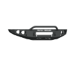 Picture of Road Armor 19-20 Ford Ranger Stealth Front Bumper w-Round Light Pods-Pre-Runner Guard - Tex Blk