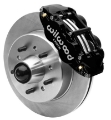 Picture of Wilwood Forged Narrow Superlite 6R Front Big Brake Kit 12-19in Rotors 88-98 C1500 - Black