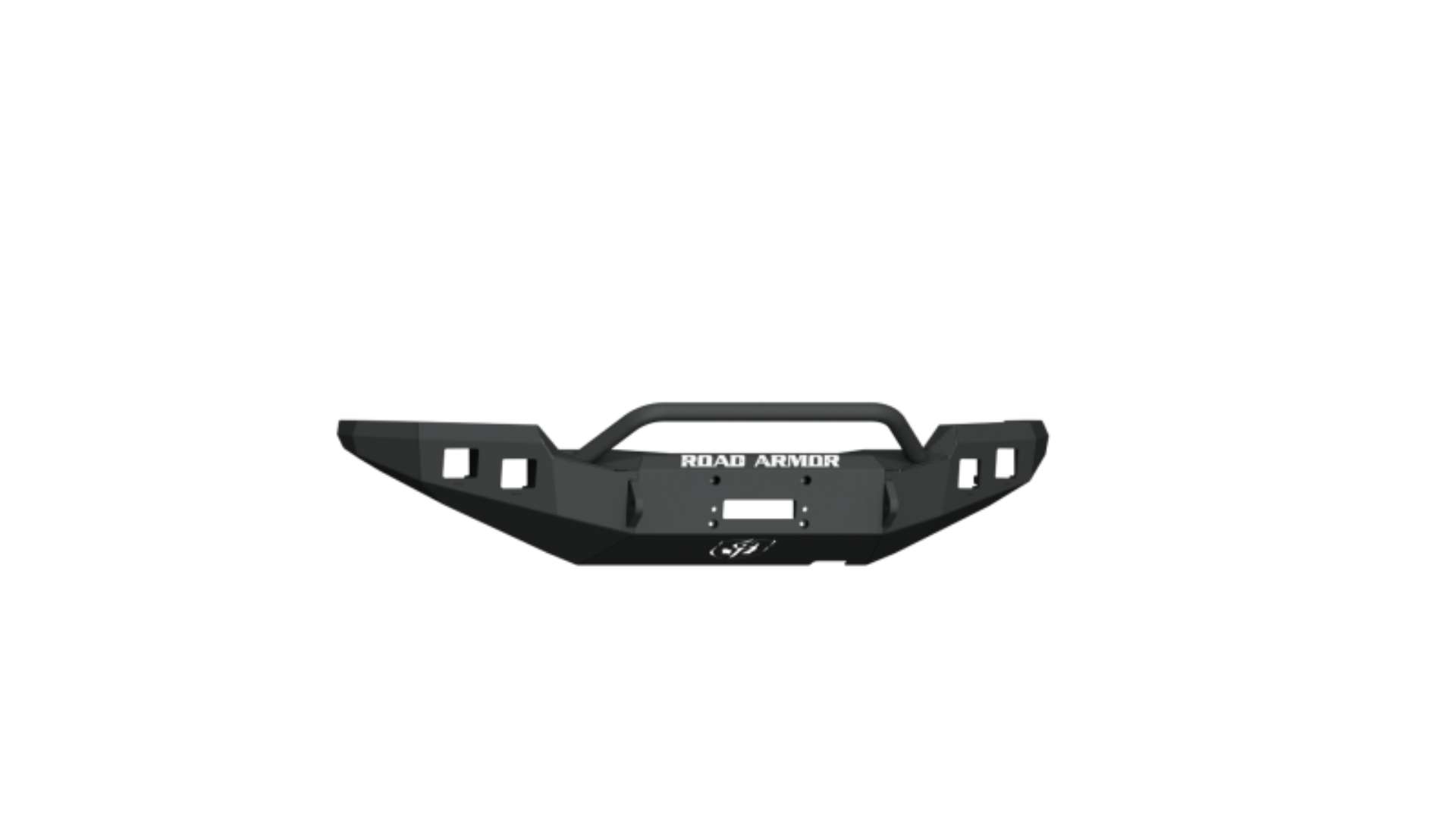Picture of Road Armor 16-20 Toyota Tacoma Stealth Front Winch Bumper w-Pre-Runner Guard - Tex Blk