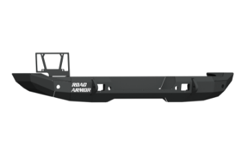 Picture of Road Armor 18-20 Jeep Wrangler JL Stealth Rear Bumper Full Width w-Tire Carrier Hole - Tex Blk