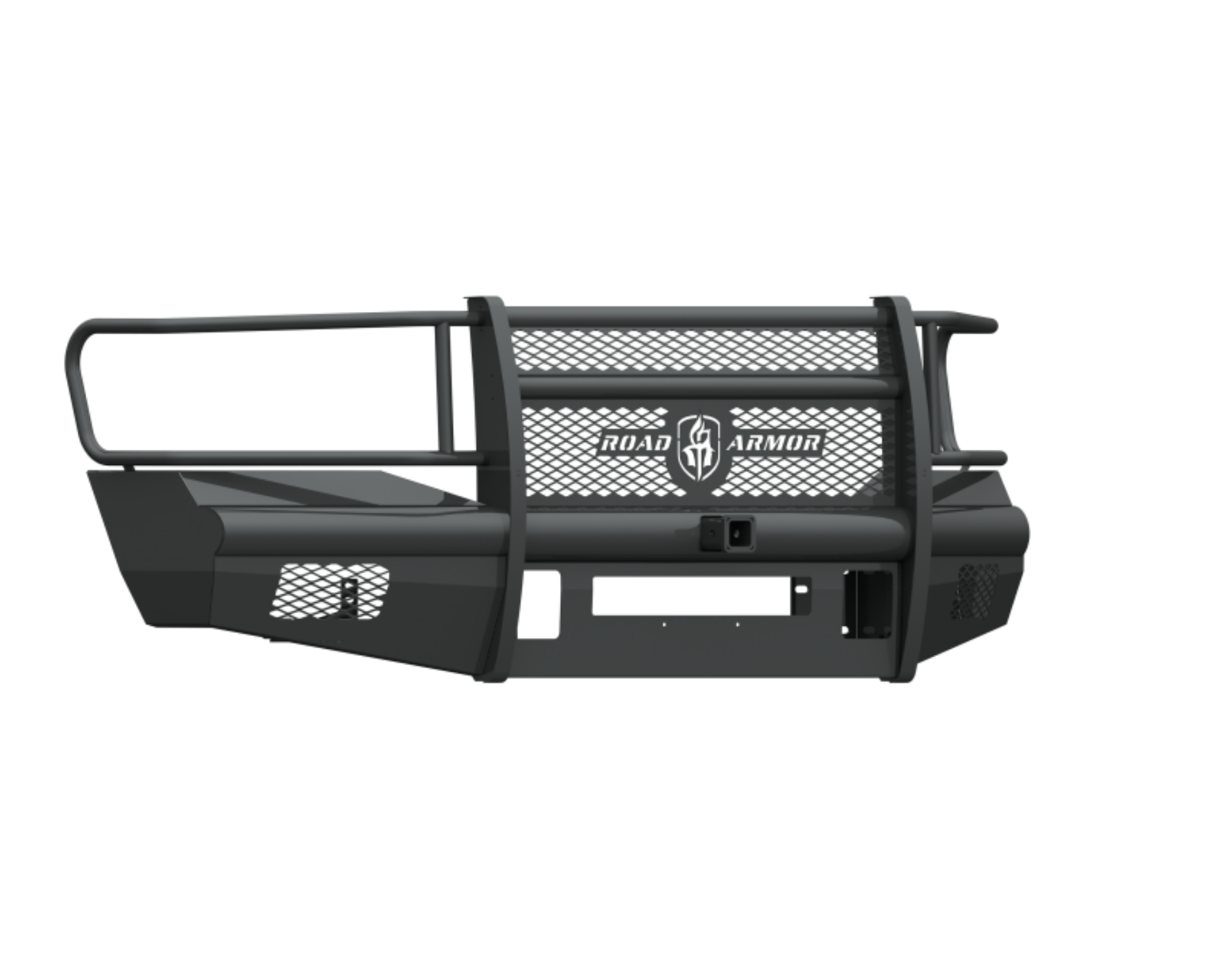 Picture of Road Armor 06-09 Dodge 2500 Vaquero Front Bumper Full Guard 2in Receiver - Tex Blk