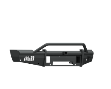 Picture of Road Armor 10-18 Dodge 2500 Vaquero Front Bumper w-Pre-Runner Guard 2in Receiver - Tex Blk
