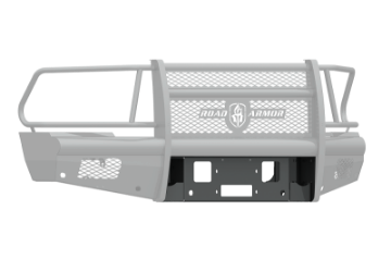 Picture of Road Armor 10-18 Dodge 2500 Vaquero Front Winch Plate - Tex Blk