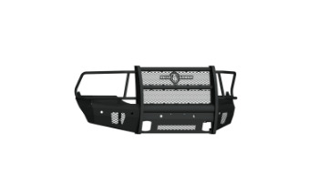 Picture of Road Armor 13-18 Ram 1500 Vaquero Front Bumper Full Guard - Tex Blk