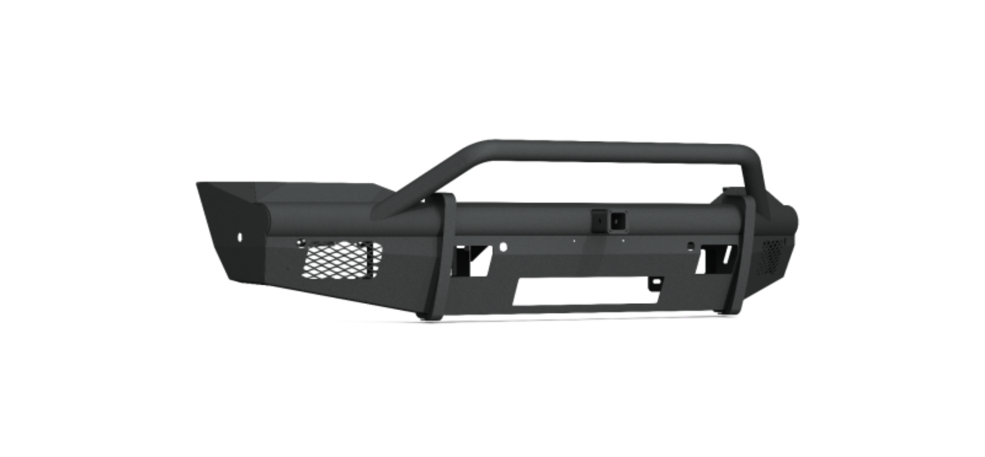 Picture of Road Armor 19-20 Ram 2500 Vaquero Front Bumper w-Pre-Runner Guard-2in Receiver-6 Sensor - Tex Blk