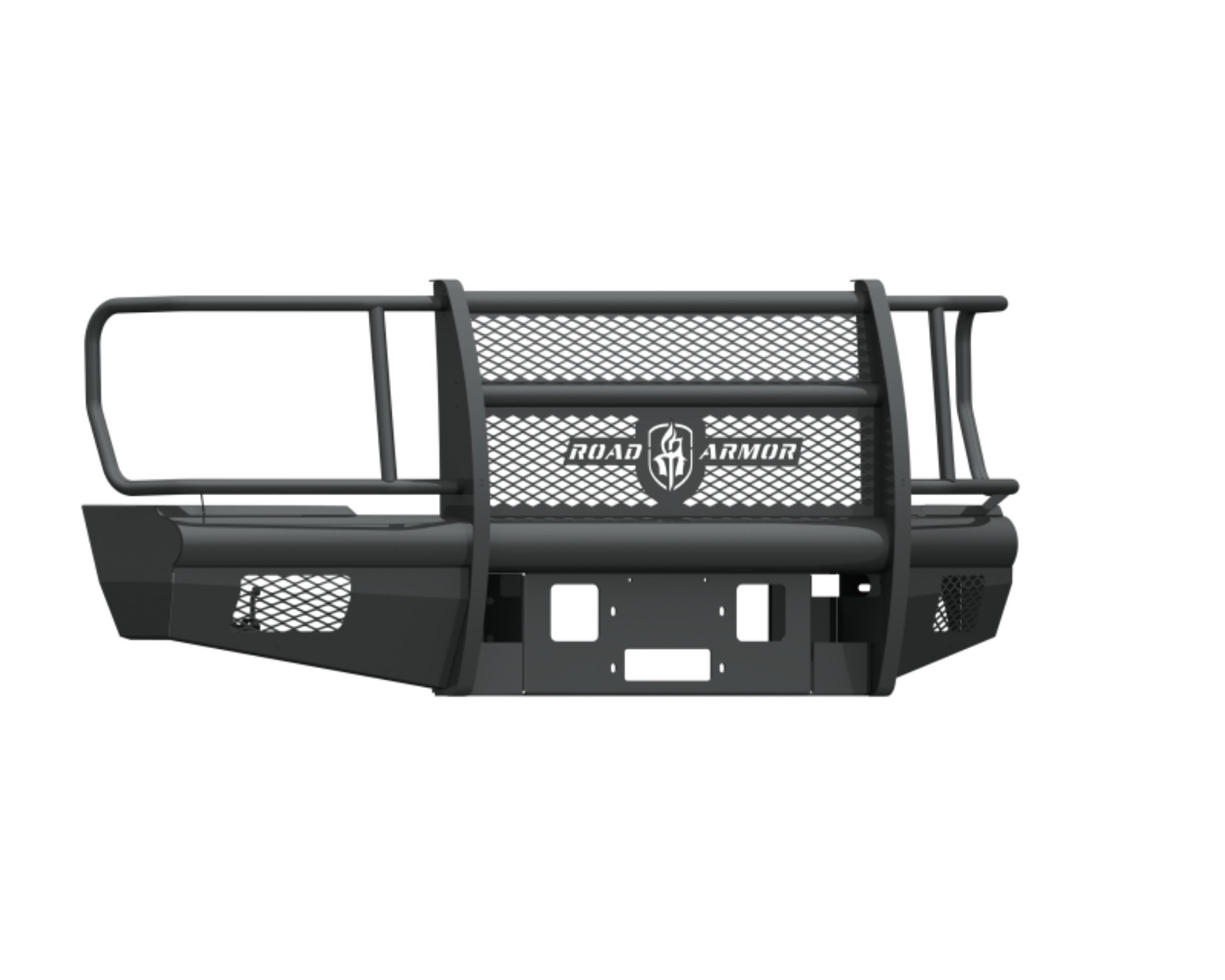 Picture of Road Armor 08-10 Ford F-250 Vaquero Front Non-Winch Plate Plate ONLY - No Bumper - Tex Blk