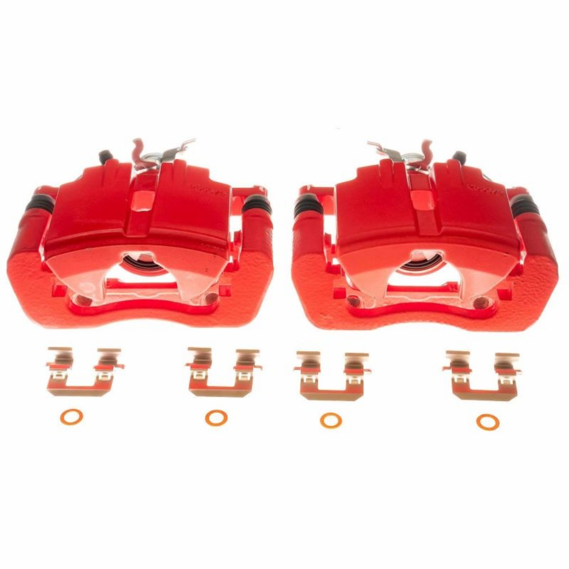 Picture of Power Stop 15-19 Ford Mustang Rear Red Calipers - Pair