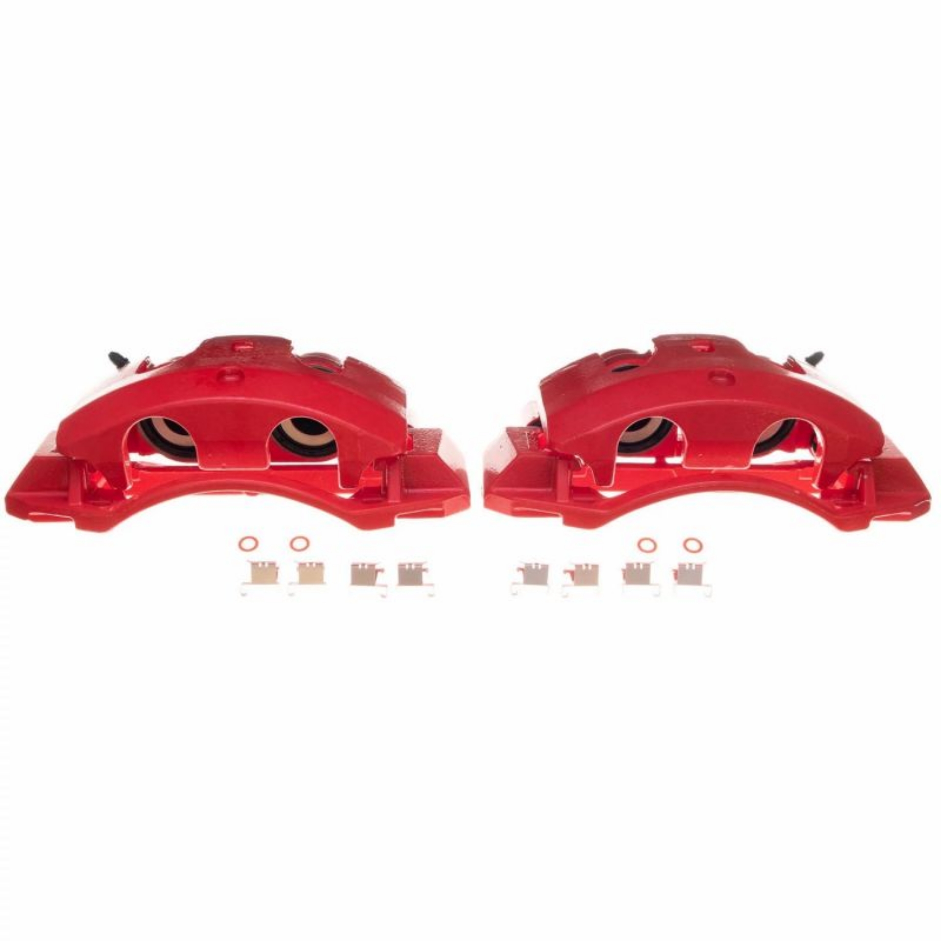 Picture of Power Stop 12-16 Nissan NV1500 Front Red Calipers - Pair