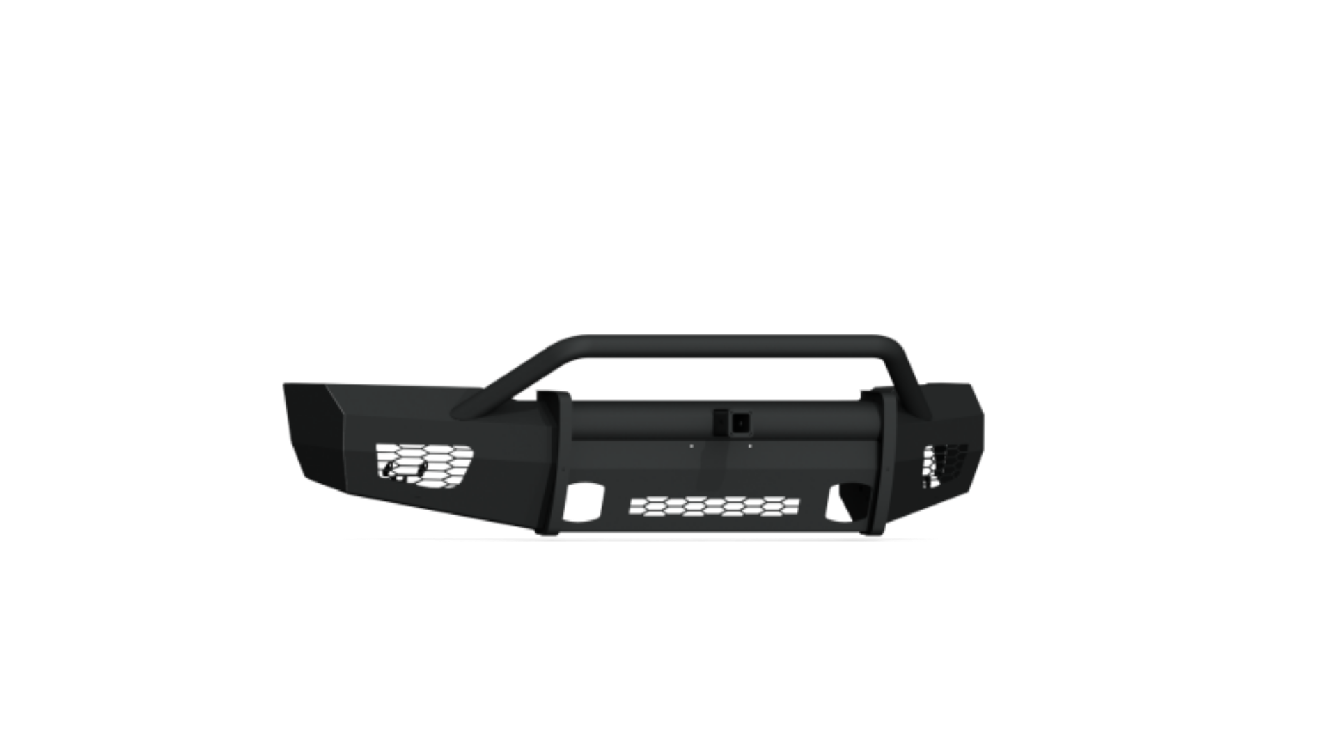 Picture of Road Armor 18-20 Ford F-150 Vaquero Front Bumper w-Pre-Runner Guard 2in Receiver - Tex Blk