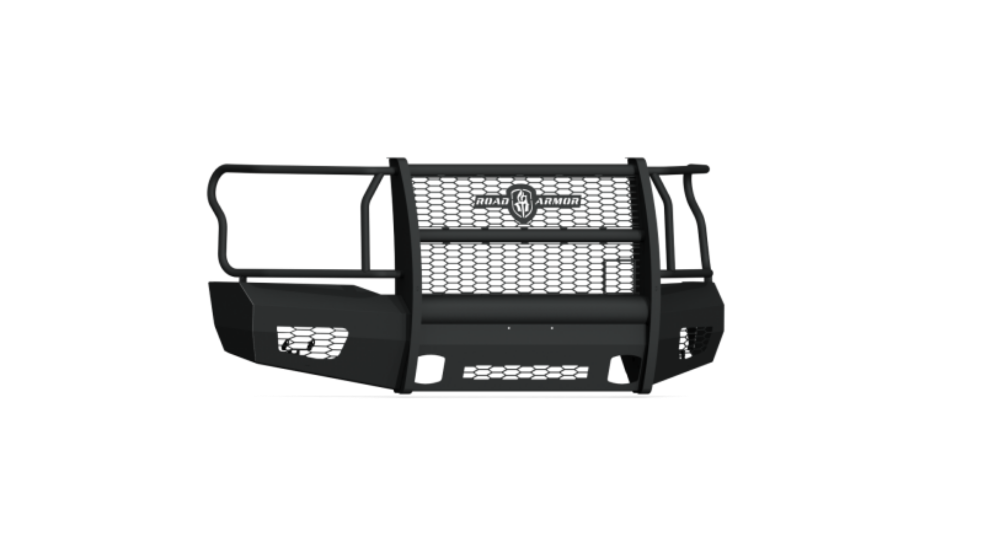 Picture of Road Armor 18-20 Ford F-150 Vaquero Front Bumper Full Guard - Tex Blk