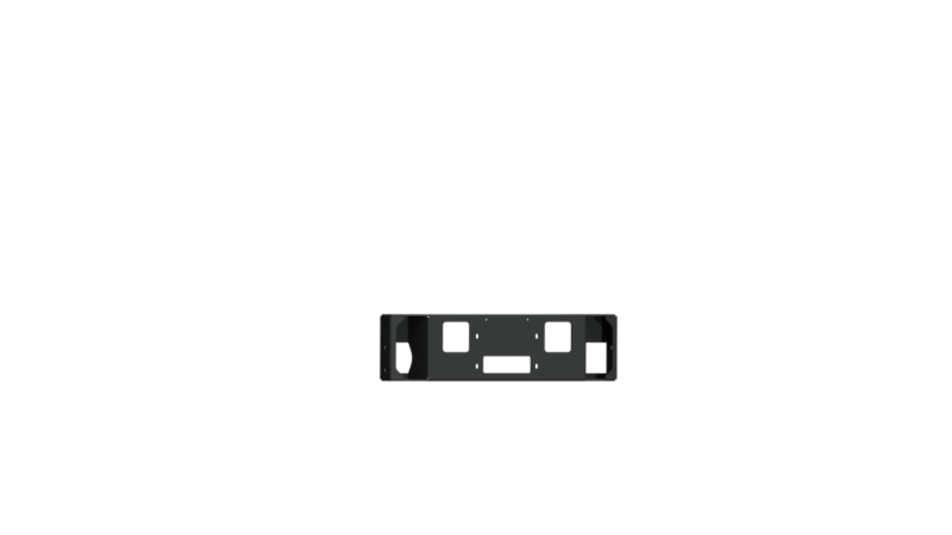 Picture of Road Armor 18-20 Ford F-150 Vaquero Front Winch Plate - Tex Blk