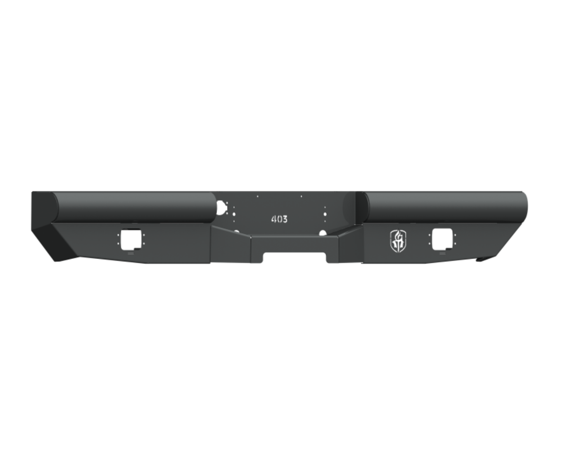 Picture of Road Armor 03-09 Dodge 2500 Vaquero Rear Non-Winch Bumper - Tex Blk