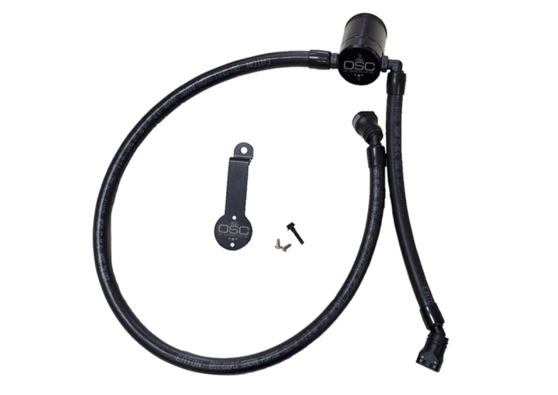 Picture of J&L 18-25 Jeep Wrangler JL 3-6L Driver Side Oil Separator 3-0 - Black Anodized