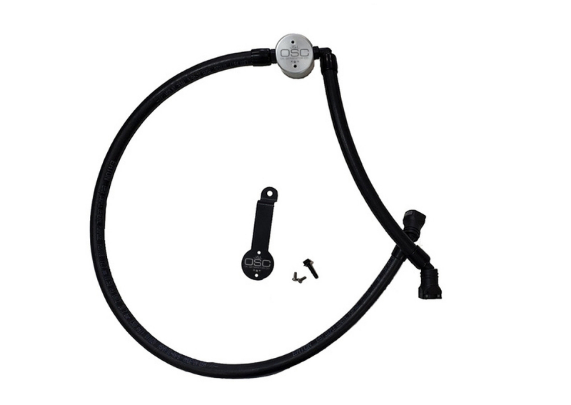 Picture of J&L 18-25 Jeep Wrangler JL 3-6L Driver Side Oil Separator 3-0 - Clear Anodized
