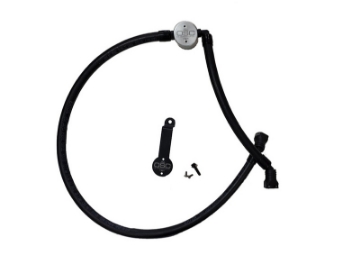 Picture of J&L 18-25 Jeep Wrangler JL 3-6L Driver Side Oil Separator 3-0 - Clear Anodized