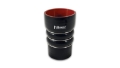 Picture of Vibrant Silicone Coupling 4 Ply Aramid CAC Hose 3in x 3-5in Inlet-Outlet - Black