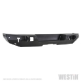 Picture of Westin 18-19 Jeep Wrangler JL WJ2 Rear Bumper w-  Sensors Excl- Wrangler JK - Textured Black
