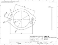 Picture of Turbo XS 4 Hole 3in Gasket 105mm Center-to-Center Fits WS-MP-V2 - WS02-RMA - WS02-RMA-TI