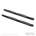 Picture of Westin 18-20 Jeep Wrangler JL Unlimited 4DR PRO TRAXX 5 Oval Nerf Step Bars - Textured Black