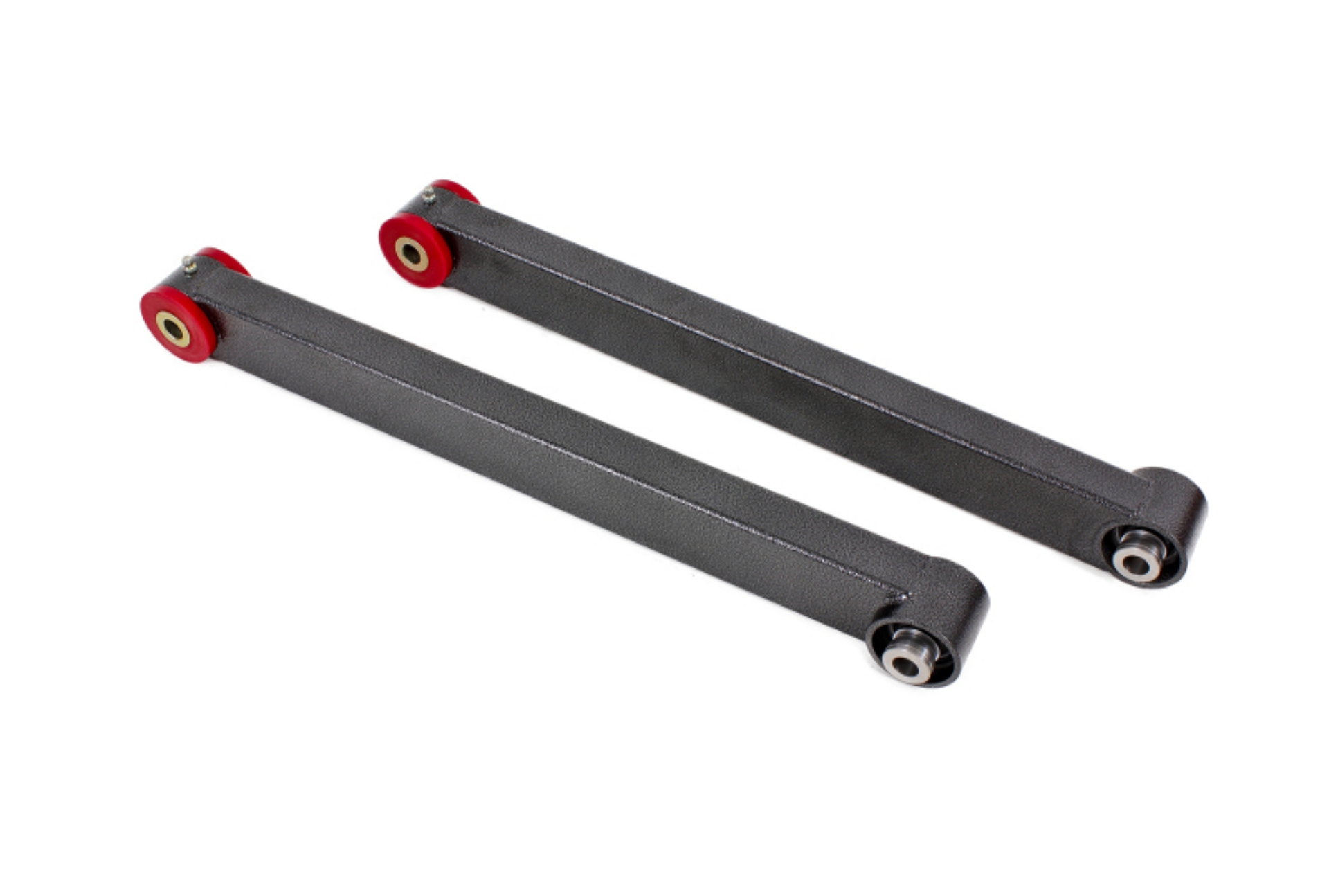 Picture of BMR 05-14 S197 Mustang Non-Adj- Lower Control Arms Poly-Spher Combo - Black Hammertone