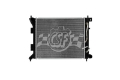 Picture of CSF 14-16 Kia Forte Koup 1-6L OEM Plastic Radiator