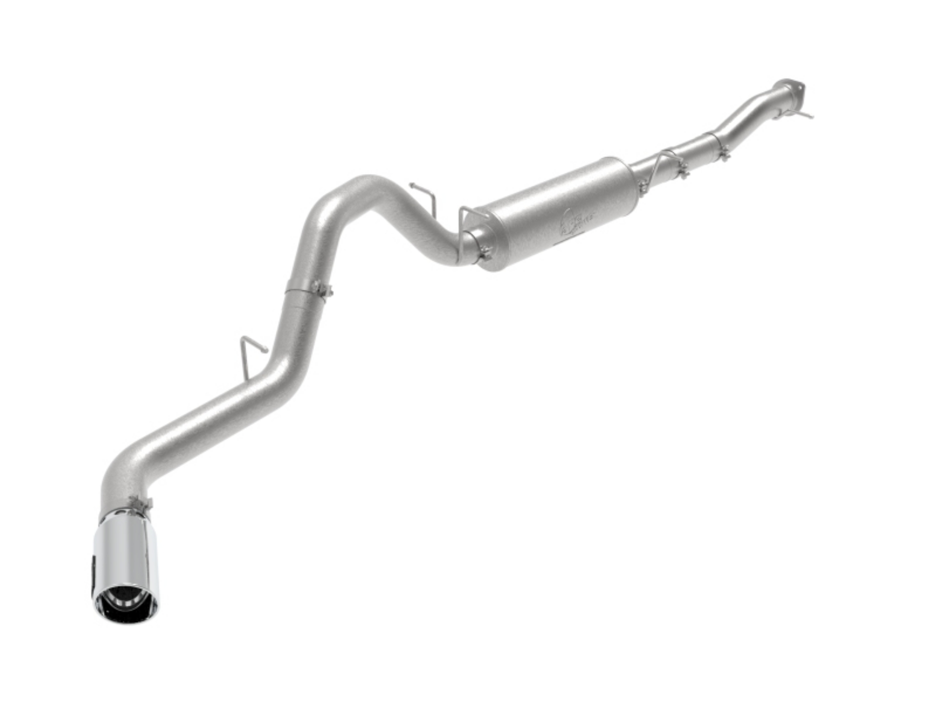 Picture of aFe Apollo GT Series 3in 409SS Cat-Back Exhaust w- Polished Tip 2020 GM 2500-3500HD V8 6-6L L8T
