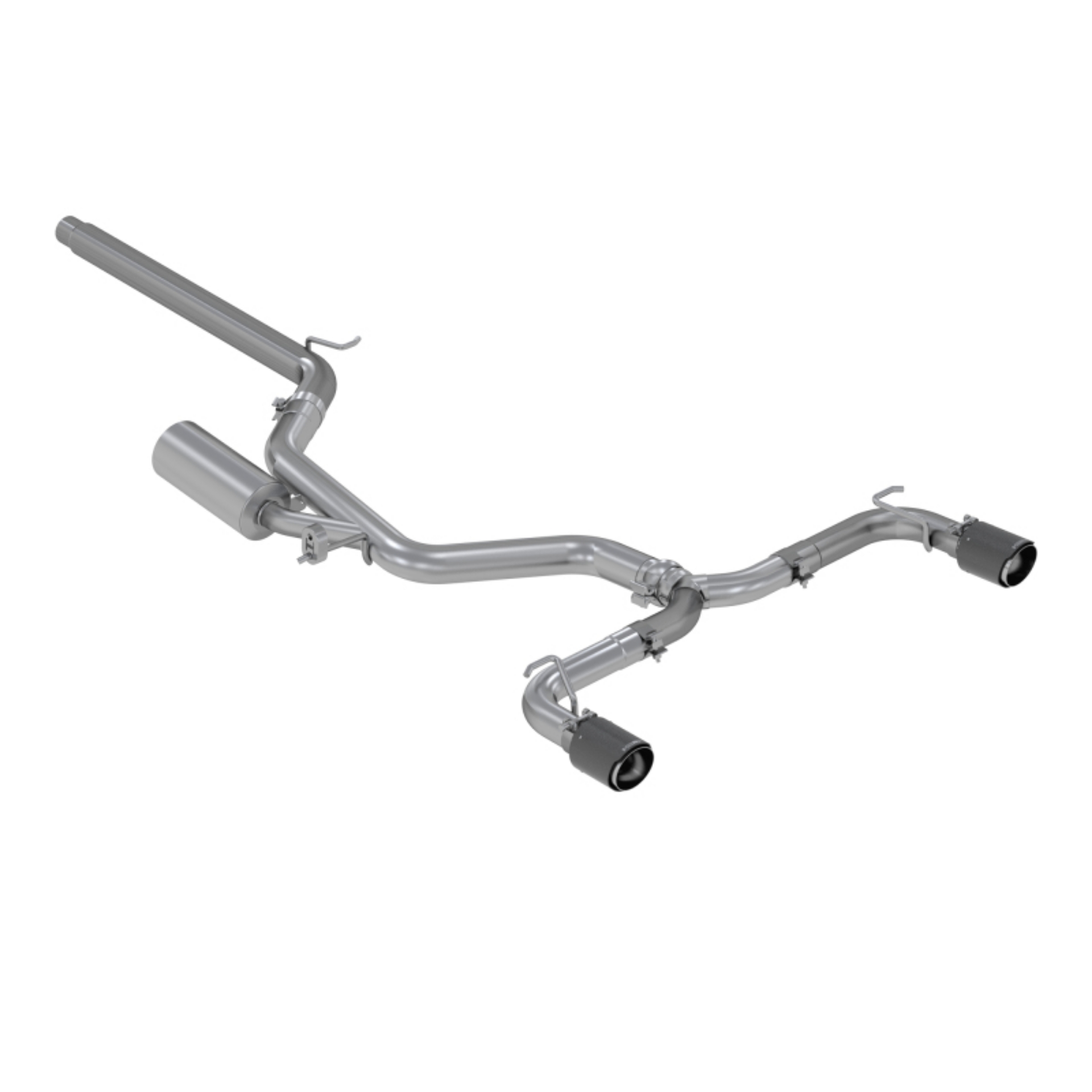 Picture of MBRP 15-17 VW 2-0L Turbo Golf GTI MK7 3in T304 Cat Back Exhaust w- Dual Split Rear Exit
