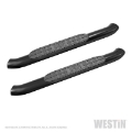 Picture of Westin 18-20 Jeep Wrangler JL 2DR PRO TRAXX 4 Oval Nerf Step Bars - Textured Black
