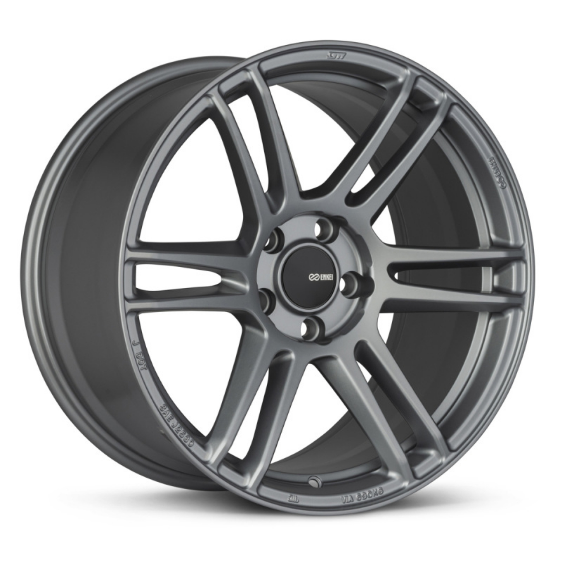 Picture of Enkei TSR-6 18x8-5 5x114-3 38mm Offset 72-6mm Bore Titanium Gray Wheel