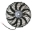 Picture of SPAL 1777 CFM 13in High Performance Fan - Pull-Curved VA13-AP70-LL-63A