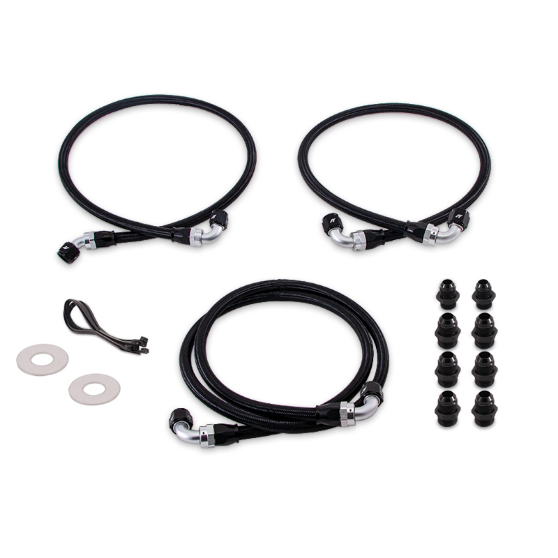 Picture of Mishimoto 06-10 Chevrolet-GMC 6-6L Duramax LLY-LBZ-LMM Transmission Cooler Line Kit
