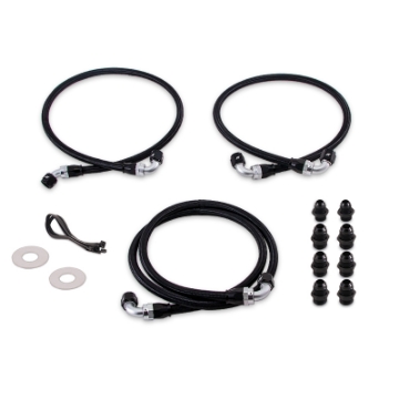 Picture of Mishimoto 06-10 Chevrolet-GMC 6-6L Duramax LLY-LBZ-LMM Transmission Cooler Line Kit
