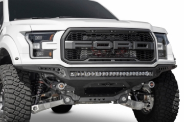 Picture of Addictive Desert Designs 17-20 Ford F-150 Raptor Rock Fighter Frame Cut Front Bumper