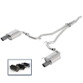 Picture of Ford Racing 2018+ Mustang 2-3L EcoBoost Cat-Back Extreme Exhaust System w- Carbon Fiber Tips
