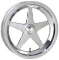 Picture of Weld Alumastar 1-Piece 15x3-5 - Anglia Spindle MT - 1-75in- BS Polished Wheel - Non-Beadlock