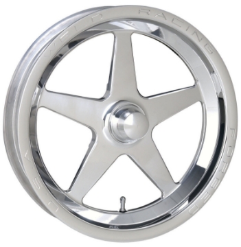 Picture of Weld Alumastar 1-Piece 15x3-5 - Anglia Spindle MT - 1-75in- BS Polished Wheel - Non-Beadlock