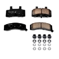 Picture of Power Stop 94-99 Chevrolet C1500 Suburban Front Z17 Evolution Ceramic Brake Pads w-Hardware