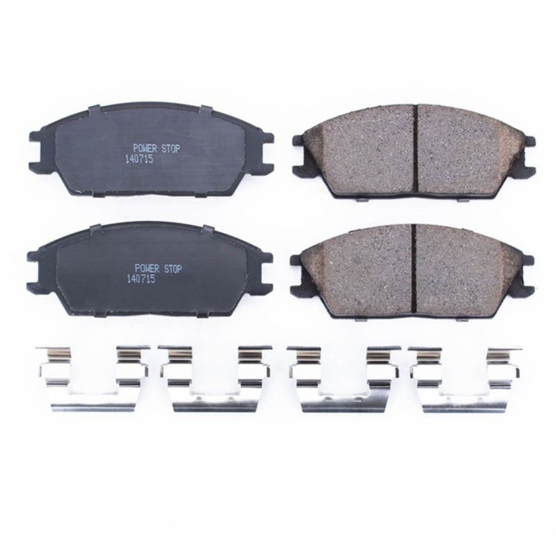 Picture of Power Stop 95-05 Hyundai Accent Front Z17 Evolution Ceramic Brake Pads w-Hardware