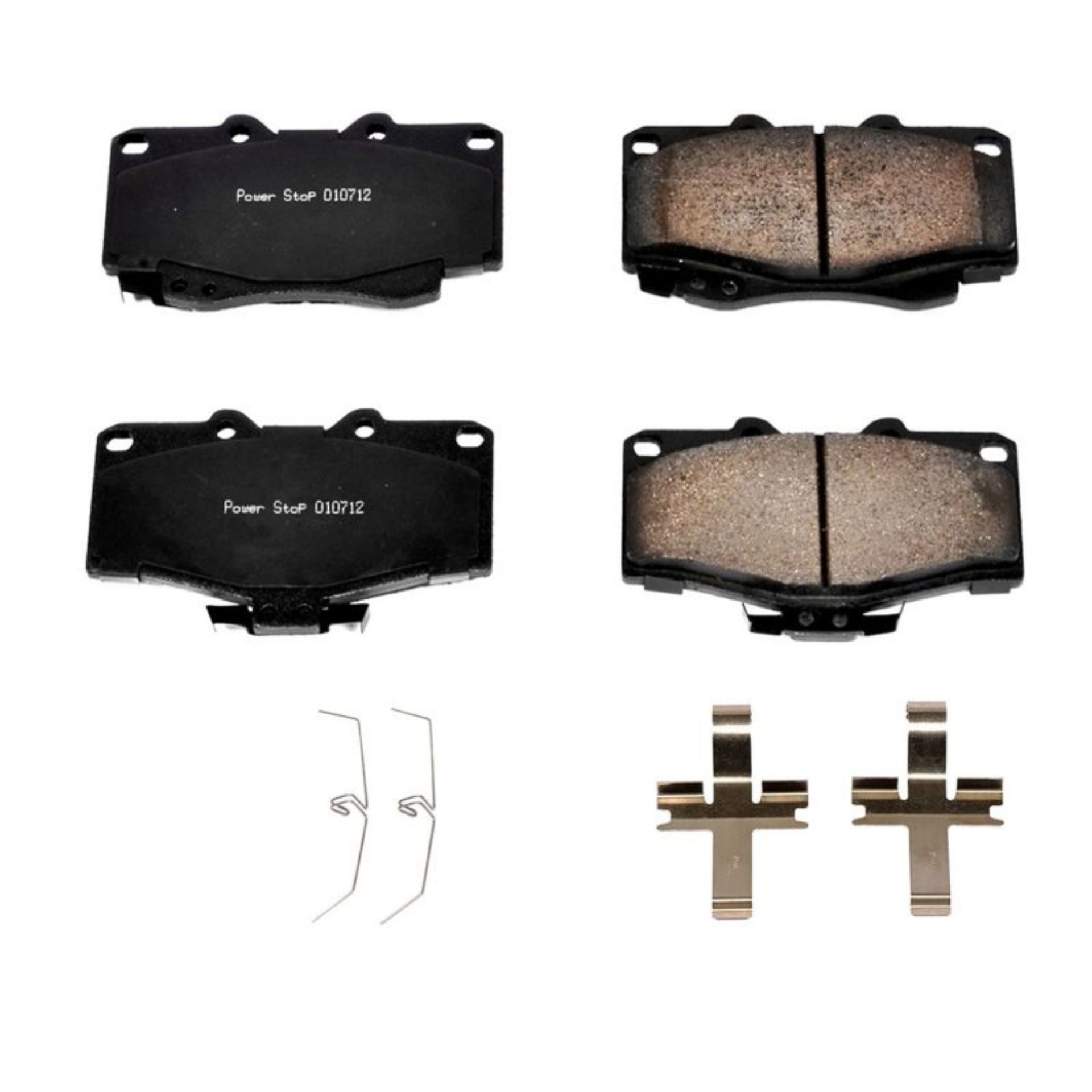 Picture of Power Stop 96-02 Toyota 4Runner Front Z17 Evolution Ceramic Brake Pads w-Hardware