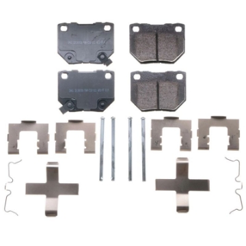Picture of Power Stop 90-96 Nissan 300ZX Rear Z17 Evolution Ceramic Brake Pads w-Hardware