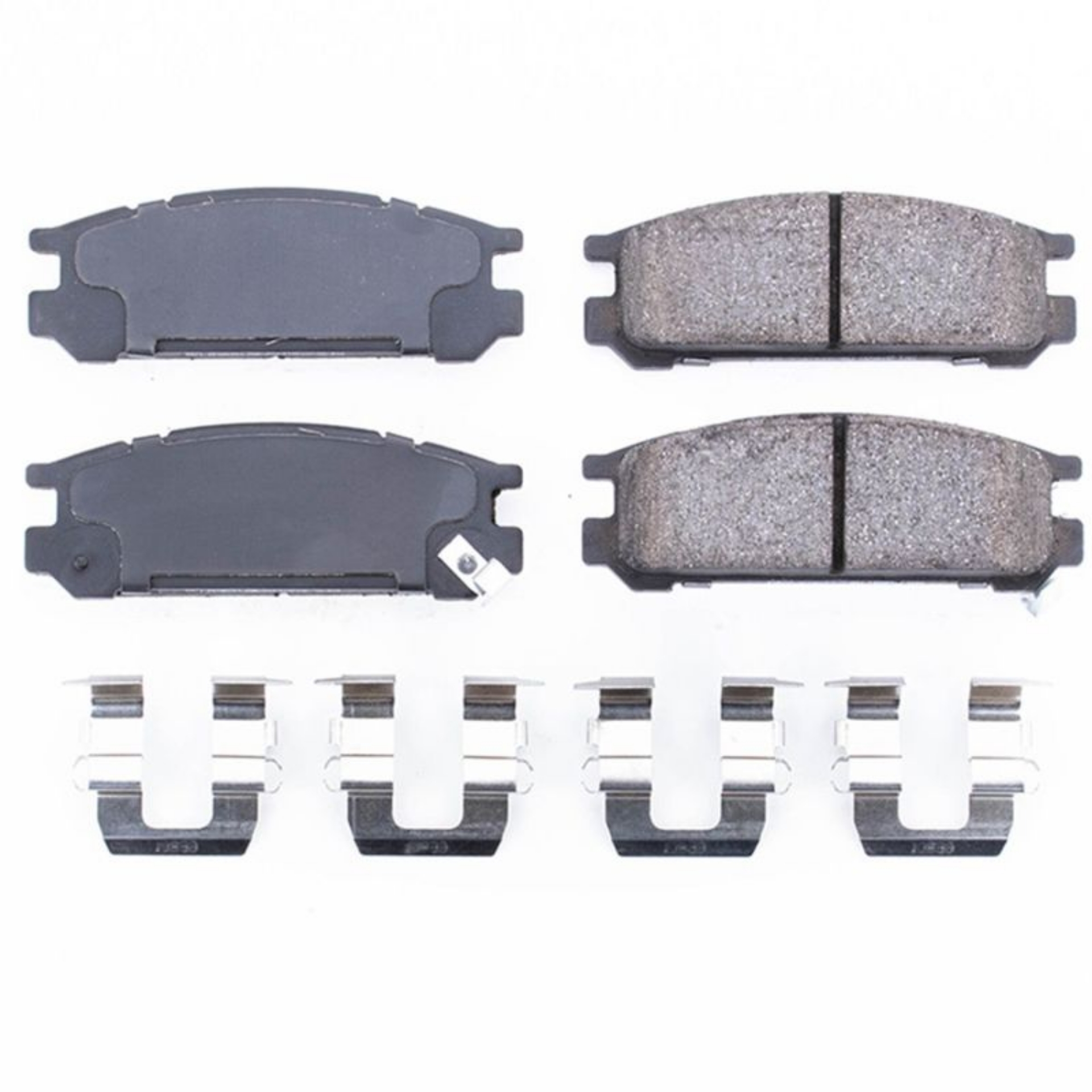 Picture of Power Stop 93-96 Subaru Impreza Rear Z17 Evolution Ceramic Brake Pads w-Hardware