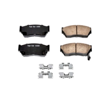 Picture of Power Stop 91-93 Nissan NX Front Z17 Evolution Ceramic Brake Pads w-Hardware