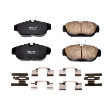 Picture of Power Stop 91-92 Volvo 740 Front Z17 Evolution Ceramic Brake Pads w-Hardware