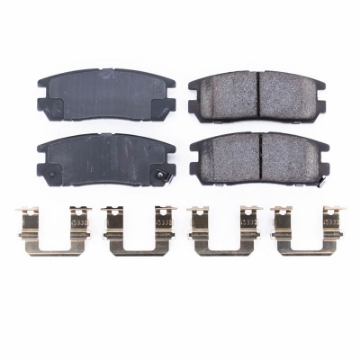 Picture of Power Stop 96-99 Acura SLX Rear Z17 Evolution Ceramic Brake Pads w-Hardware
