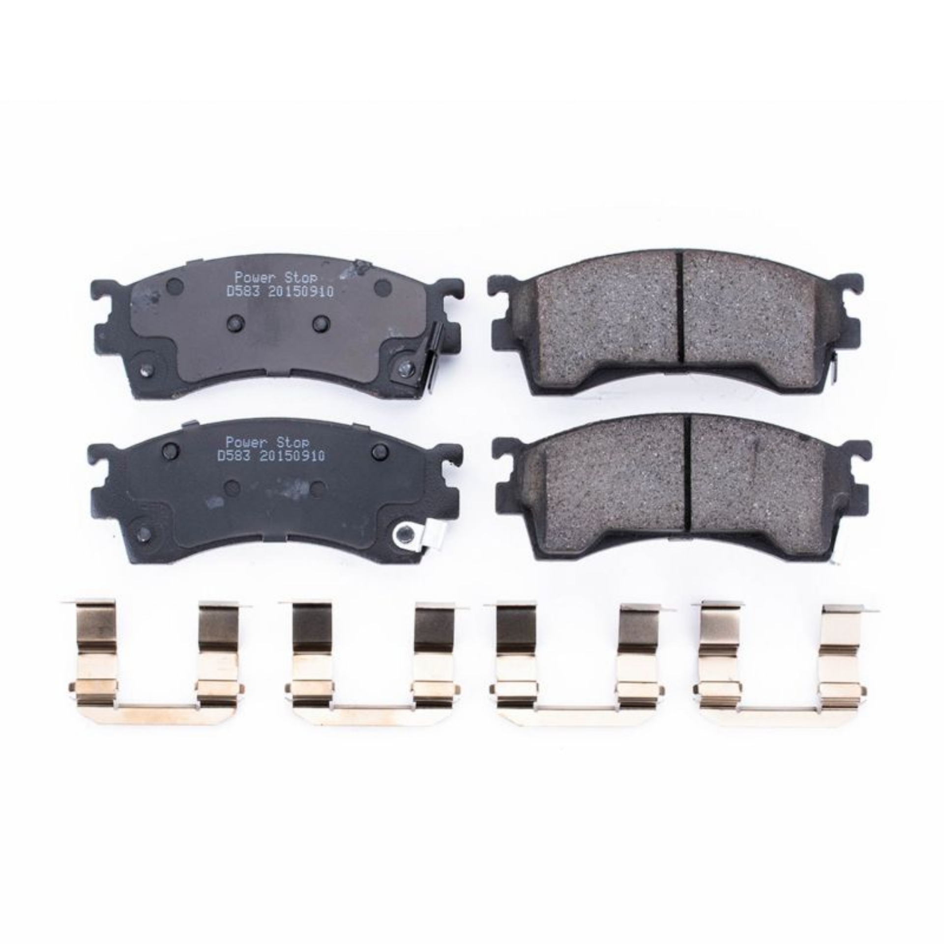 Picture of Power Stop 93-97 Ford Probe Front Z17 Evolution Ceramic Brake Pads w-Hardware